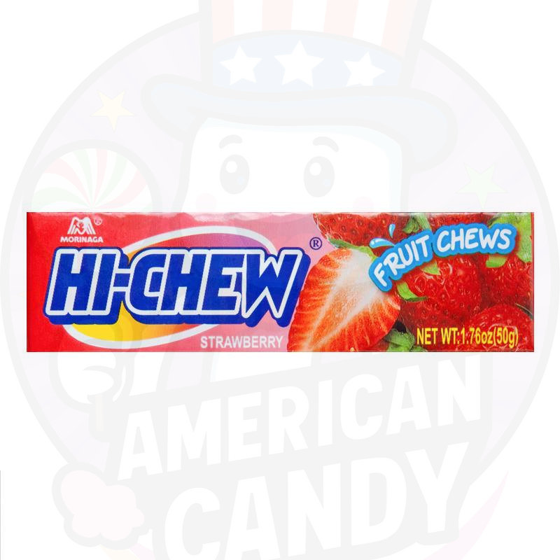 Hi-Chew Strawberry, chicle de fresa de 50g