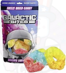 Aros Liofilizados Galactic Bites 50g