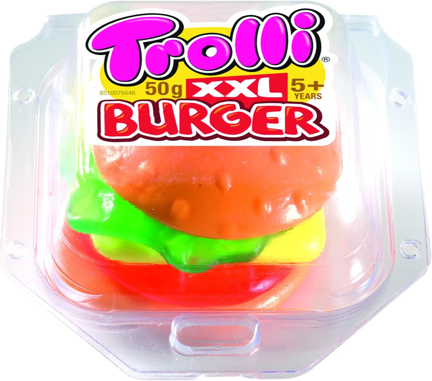 Rolli Mega Hamburguesa Caramelo 50gm