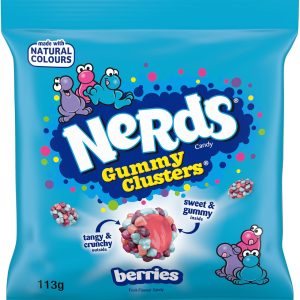 Nerds Gummy Clusters Berry Peg Bag 113g