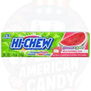 Hi-Chew Sandía, chicle de sandía de 50g