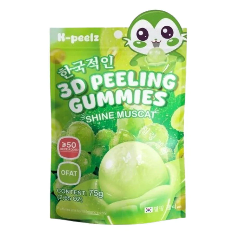 K-peelz 3D Peeling Gummies Shine Muscat 75g