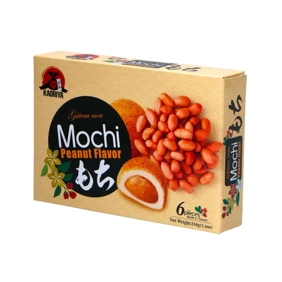Kaoriya Mochi Sabor a Cacahuate 210g