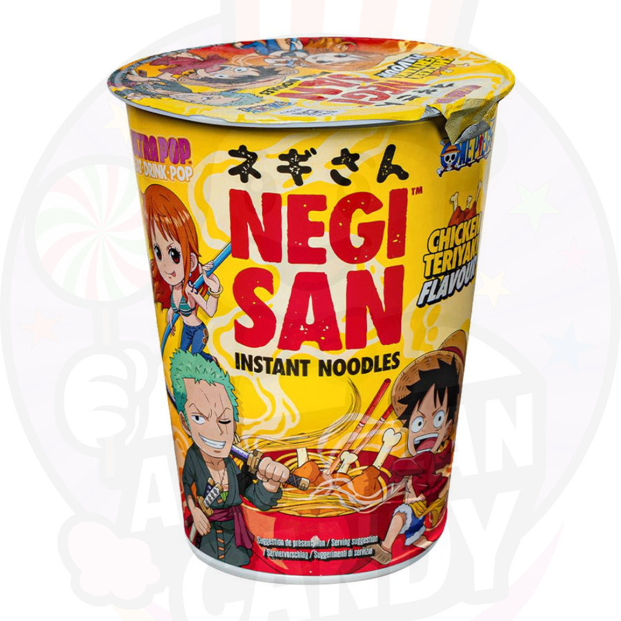 One Piece Ultra Pop Instant Noodles Chicken Teriyaki Flavour of Luffy 65g