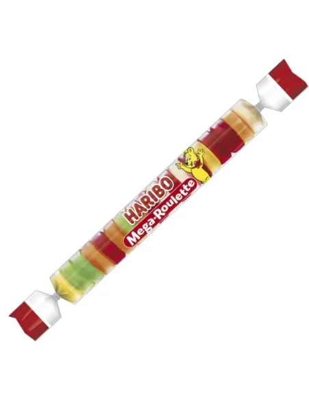 Haribo Mega Roulette  Caramelos de Goma 45 g