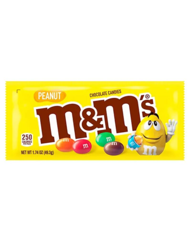 M&M's Peanuts Snack 45g