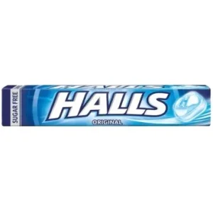 Halls Eucalipto Caramelo Sin Azúcar 32g