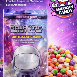 Skittles Galactic Bites Skittles Liofilizados 50g