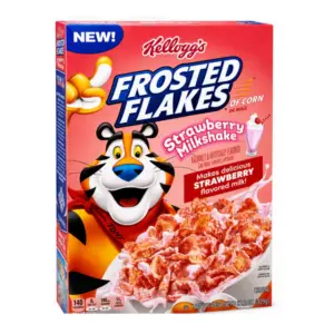 Kellogg's Frosted Flakes Milkshake Strawberry 329g