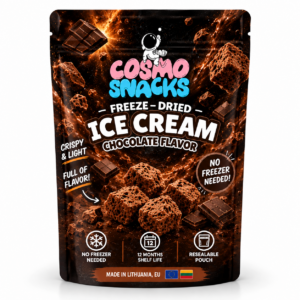 Cosmo Snacks Freeze-Dried Ice Cream Chocolate 50g