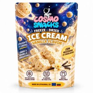 Cosmo Snacks Freeze-Dried Ice Cream Vanilla 50g